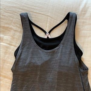 Work out tank/sports bra set